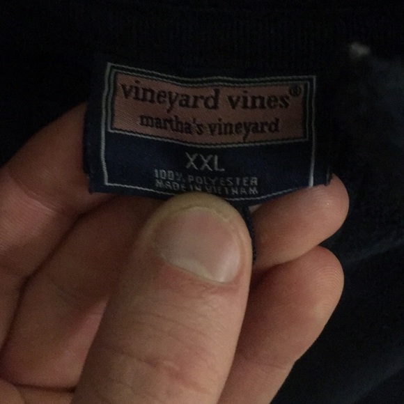 Quarter zip vineyard vines fleece - Picture 5 of 5